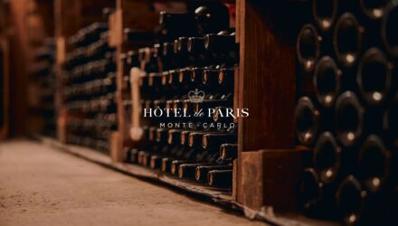 The wine cellars of the Hotel de Paris Monaco