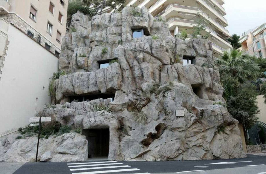 villa troglodyte immeuble de Monaco