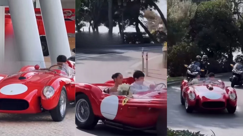 Mariage de Charles Leclerc à Monaco