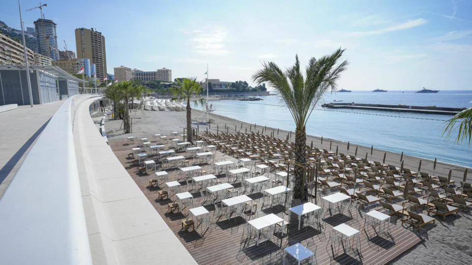 Spiaggia del Larvotto Monaco: Nuova località balneare