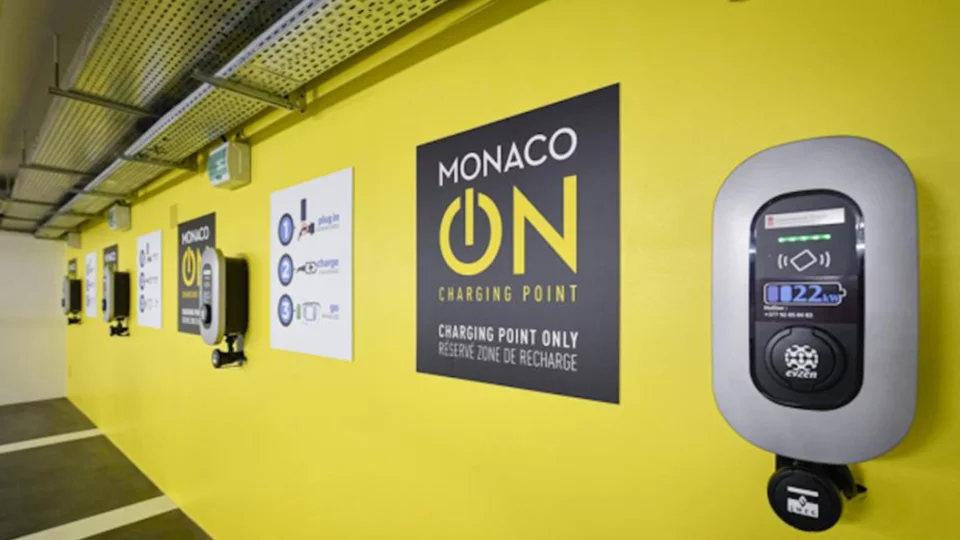 Electric charging stations in Monaco: Monaco ON