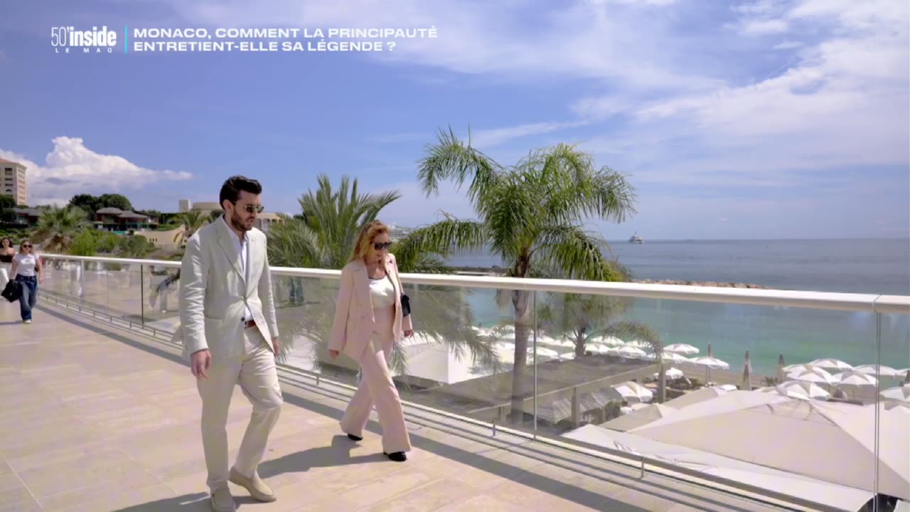 Eugenia and Paolo Petrini in the TF1 report