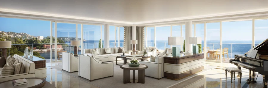 Monaco Appartement séjour